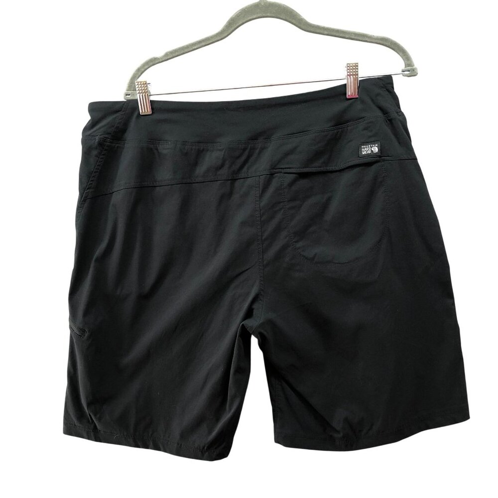 Mountian Hardwear Outdoors Shorts Womens XL Black Hiking Camping Modest - Picture 2 of 10